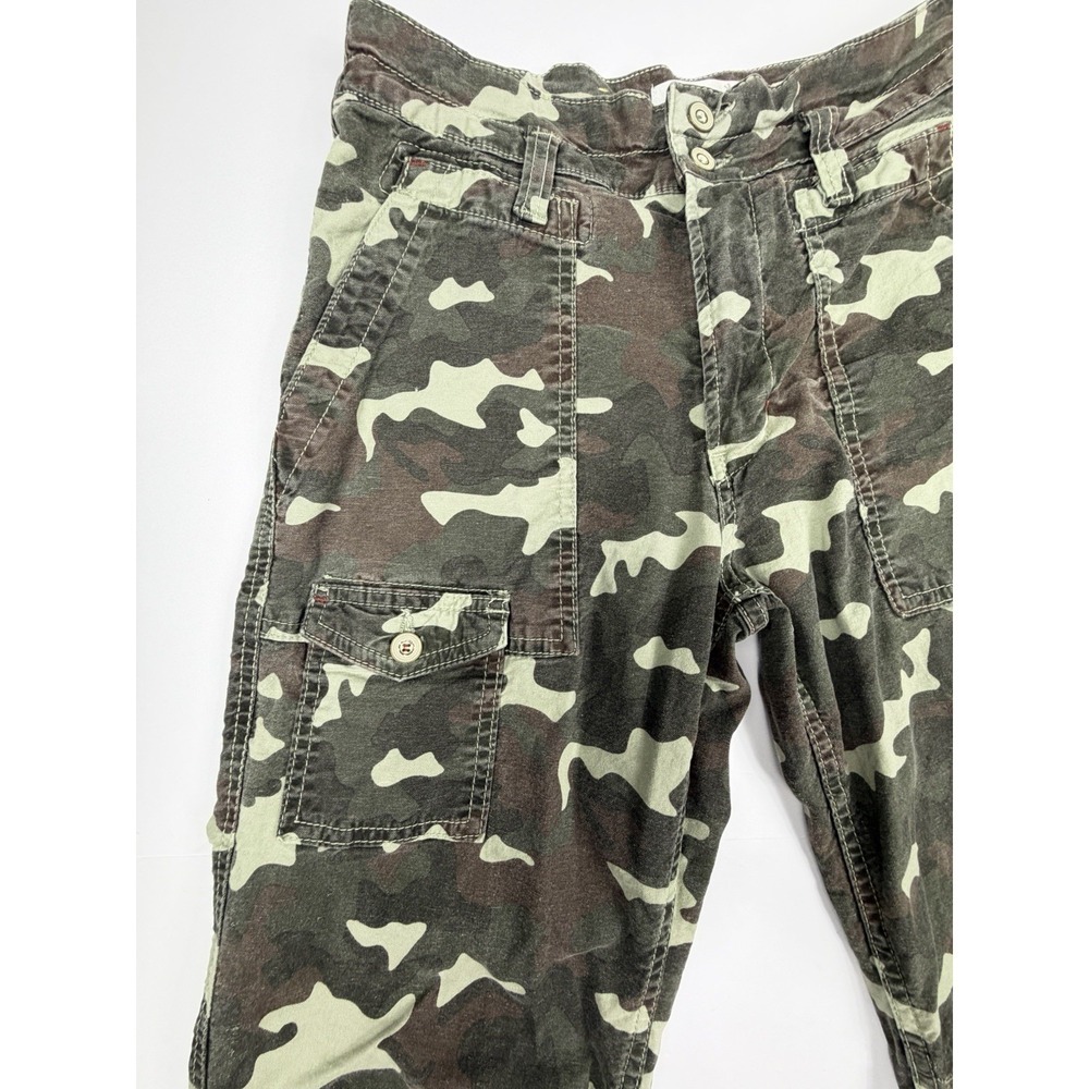 Anthropologie The Wanderer Camo Cargo Pants Womens 27 Utility Military Straight - Picture 3 of 10